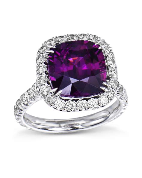 Rare Mozambique Purple Garnet Ring - Turgeon Raine