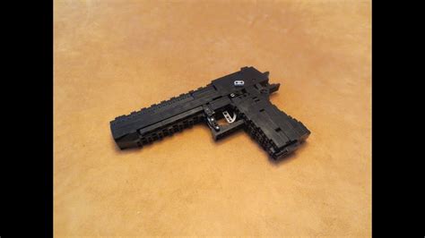 Lego Heavy Weapons Desert Eagle Blowback Youtube