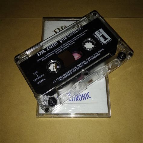 Dr Dre The Chronic Cassette Tape Etsy