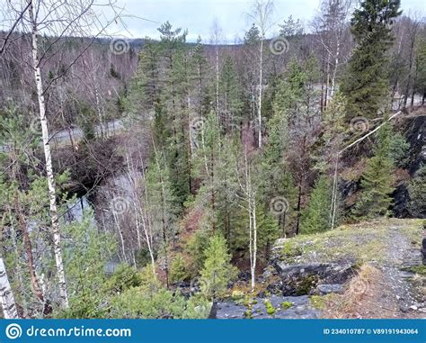 Charming Views of Nature, Karelia, Ruskeala Mountain Park, Northern ...