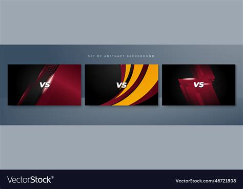 Versus vs background Royalty Free Vector Image