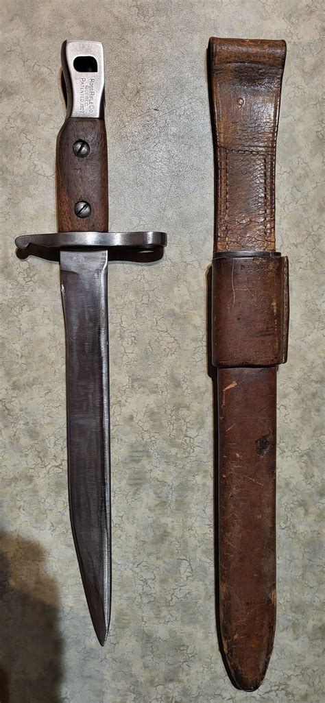 Canadian Ross Rifle Bayonet. : r/Bayonets