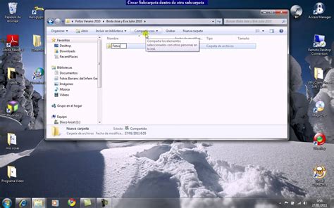 Crear Subcarpetas Dentro De Otra Subcarpetas Nivel B Sico Youtube