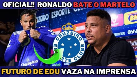 FOI CONFIRMADO É OFICIAL RONALDO BATE O MARTELO SOBRE O FUTURO DE