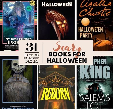 31 Days of Halloween: Day #14 ... Scary Books for Halloween — a ...