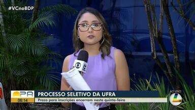 Bom Dia Par Prazo Para Inscri Es Para O Processo Seletivo Da Ufra