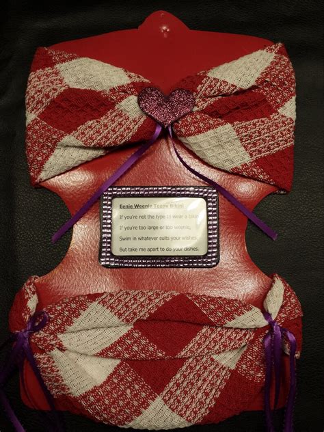 Eenie Weenie Teeny Bikini Dish Clothkitsch Plus Etsy