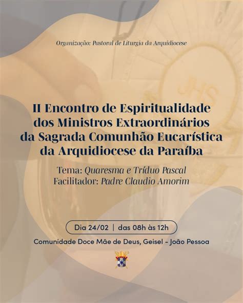 Abertas as inscrições para III Encontro de Espiritualidade para os