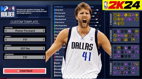 New Prime Dirk Nowitzki Build Is Going To Dominate Nba K Youtube