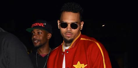 Chris Brown Hangs With His Boys On Valentines Day Chris Brown