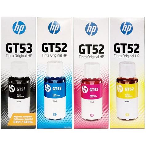 Tinta Hp Gt Para Impresoras Ink Tank Gt Gt Kit X Hp