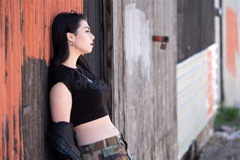 Dark Haired Lingerie Model Stock Image Image Of Brunette 6570709