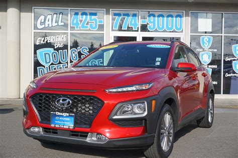 Certified Pre Owned Hyundai Kona Sel Awd Sport Utility