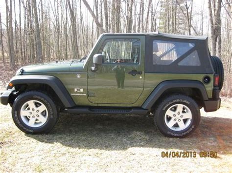 Find Used 2008 Jeep Wrangler X Sport Utility 2 Door 3 8L In Novi