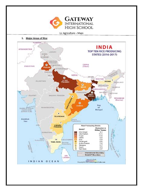 Agriculture - Maps | PDF