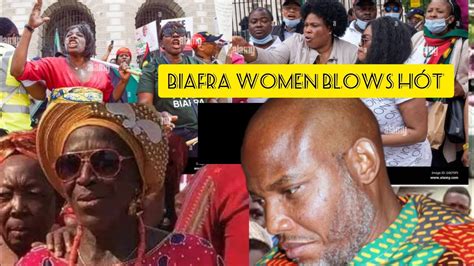 Another B Mb H Say There Will Be No Peace As Biafra Women Blow H T