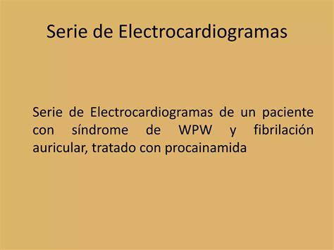 Sindrome De Wolff Parkinson White Ppt Descarga Gratuita