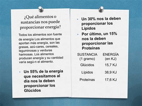 De donde obtiene energía el cuerpo humano PPT Descarga Gratuita