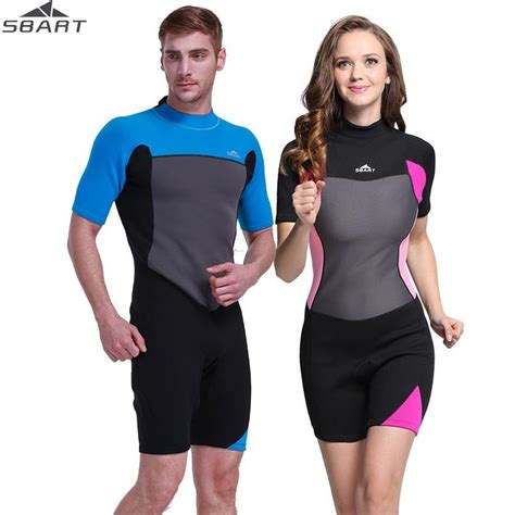 Traje De Buceo SBART De Manga Corta De 2mm Ropa Impermeable Para