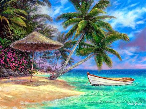 Chuck Pinson Romantic Painter Pinturas Paisajes Marinos