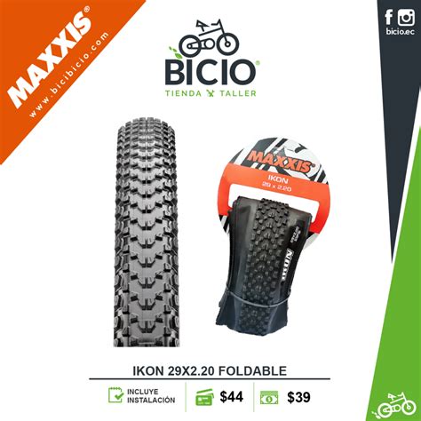 Llanta Maxxis Ikon X Foldable Bicio Tienda Taller De Bicicletas