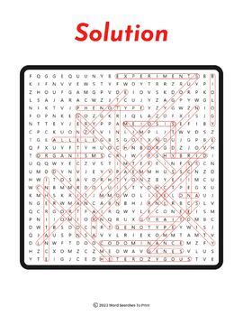 Genetics Word Search Puzzle By Word Searches To Print Tpt