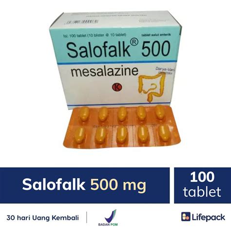 Salofalk Manfaat Dosis Dan Efek Samping Lifepack Id