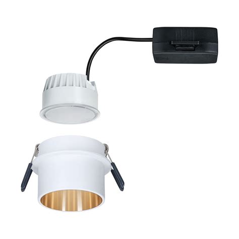 Paulmann Gil Led Encastrable Blanche Mate Dor E Luminaire Fr