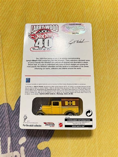 Hot Wheels RLC Larry Wood Ford Pickup Hobbies Toys Toys Games On Carousell