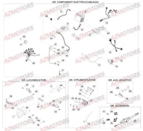 EQUIPEMENT ELECTRIQUE pièces BETA neuves Pieces BETA RR 2T 250 2016