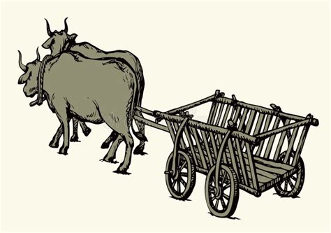 Old Oxen Yoke Isolated Stock Illustrations – 28 Old Oxen Yoke Isolated ...