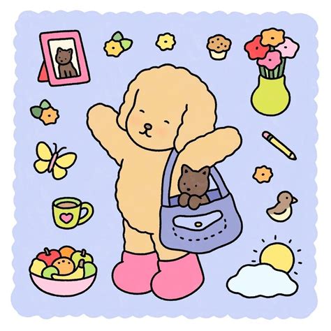 Papel de Parede Bobbie Goods | Imagem de fundo fofo, Estampas ...