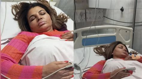 Rakhi Sawant Hospitalised Due To Heart Ailment Picture Goes Viral On