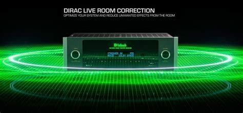 McIntosh MHT300 Un Receptor AV Con Dolby Atmos Dirac Live Y HDMI 2 1