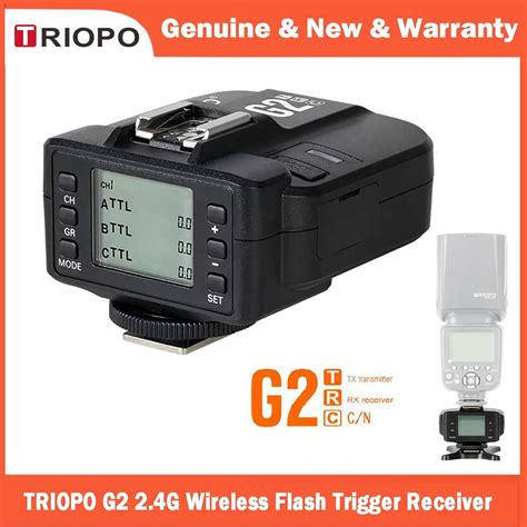 Triopo G G Wireless Flash Trigger Receiver For Triopo Tr Iii R