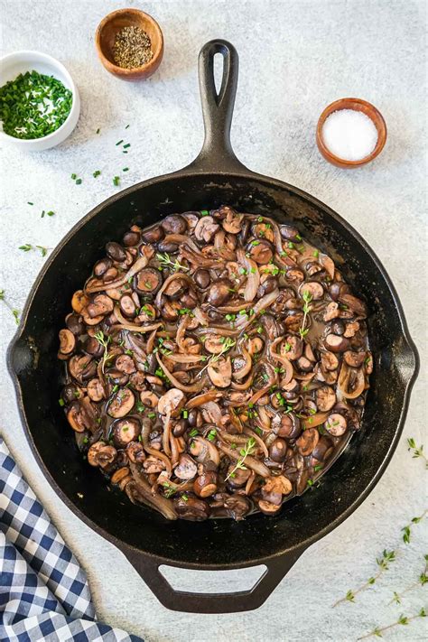 The Best Sautéed Mushrooms for Steak | Get On My Plate