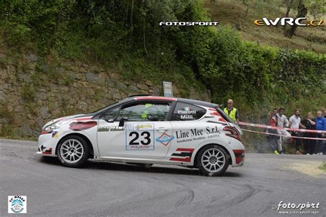 Pierotti Luca Milli Manuela Peugeot 208 R2 Rally Della