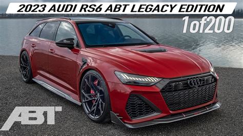 2023 AUDI RS6 LEGACY EDITION ABT 760HP 1of200