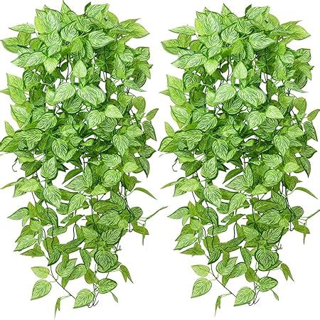 Amazon Handic Artificial Hanging Plants Pcs Fake Hanging Plant