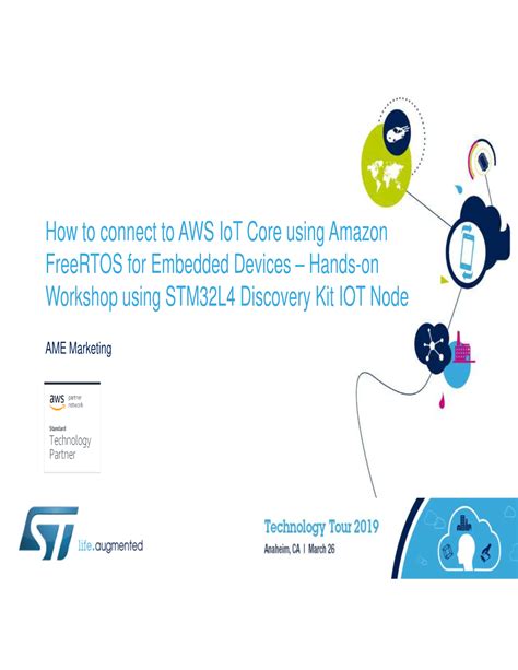 How To Connect To AWS Iot Core Using Amazon Freertos For Embedded