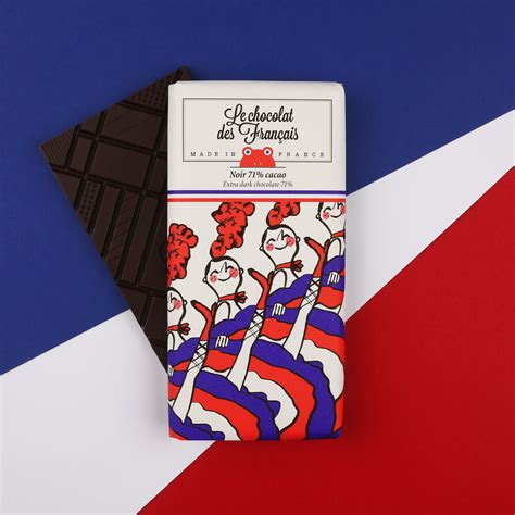 French organic chocolate illustrated by artists | Le chocolat des Français