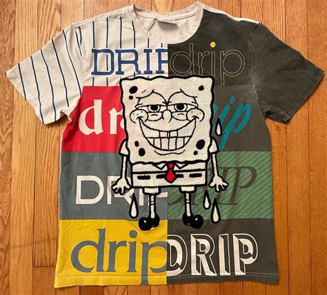 2019 SpongeBob SquarePants Drip Drip Carpet Bob T-Shi… - Gem