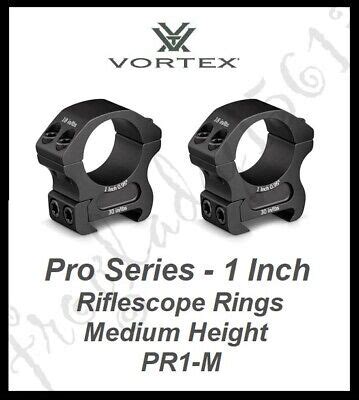 Vortex Optics Pro Series Inch Riflescope Rings Medium Height Pr