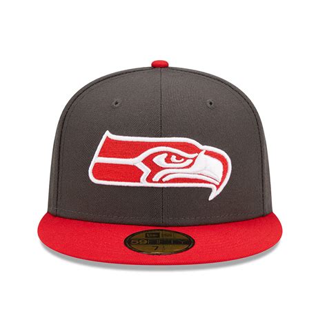 New Era Seattle Seahawks Two-Tone Steel 59FIFTY Fitted Hat