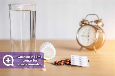 Cuándo y cómo debo tomar mis medicamentos mediQuo