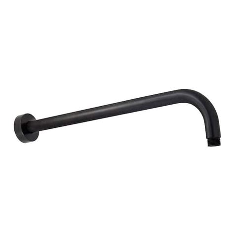 Modona In Long Rain Shower Arm With Flange Rubbed Bronze Ac A B