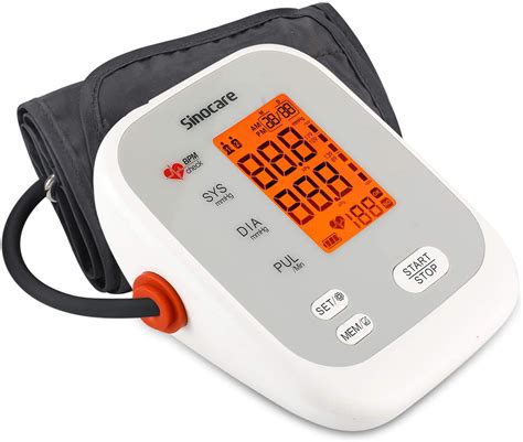 Sinocare Blood Pressure Monitor Automatic Upper Arm Machine Large