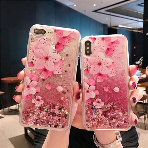 Buy Girl Fashion Quicksand Case Silicone Tpu Pc Dynamic Liquid Glitter