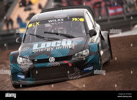 Barcelona Spain 1 April 2017 The Volkswagen Polo World RX Car