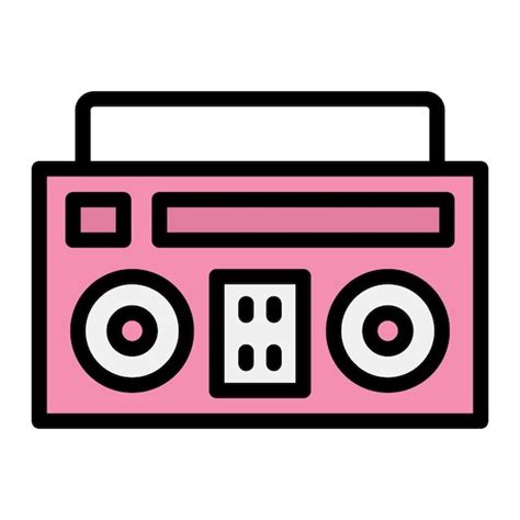 Premium Vector Boombox Vector Icon Design Illustration